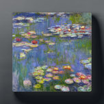 Monet Water Lilies 1916 Plaque Fotoplatte<br><div class="desc">Monet Water Lilies 1916 Plakat. Ölmalerei auf Leinwand aus dem Jahr 1916. Der französische Impressionist Claude Monet ist nach wie vor berühmt und beliebt für die Gemälde der Wasserlilie, die er in seinem Gartenteich in Giverny entwarf. Diese spezielle Wasserlilienmalerei stammt aus dem Jahr 1916 und zeigt Monets Bewegung in Richtung...</div>