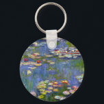 Monet Water Lilies 1916 Schlüsselkette Schlüsselanhänger<br><div class="desc">Monet Water Lilies 1916 Schlüsselkette. Ölmalerei auf Leinwand aus dem Jahr 1916. Der französische Impressionist Claude Monet ist nach wie vor berühmt und beliebt für die Gemälde der Wasserlilie, die er in seinem Gartenteich in Giverny entwarf. Diese spezielle Wasserlilienmalerei stammt aus dem Jahr 1916 und zeigt Monets Bewegung in Richtung...</div>