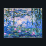 Monet - Water Lilies, 1919 Artwork Postkarte<br><div class="desc">Monet - Water Lilies,  1919 Kunstwerk Postkarte.</div>