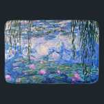 Monet, Water Lilies, 1919, Badematte<br><div class="desc">Water Lilies,  1919,  berühmtes Gemälde des Impressionisten Claude Monet</div>