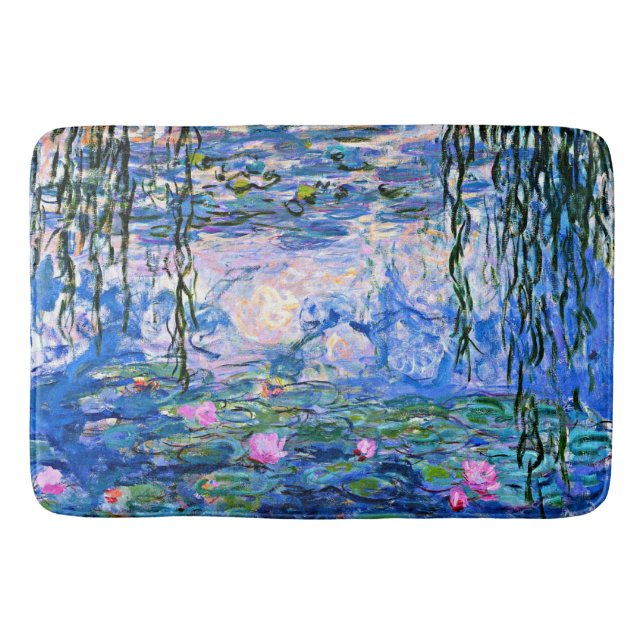 Monet, Water Lilies, 1919, Badematte (Vorderseite)