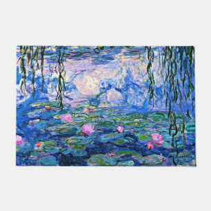 Monet: Water Lilies 1919 Fußmatte