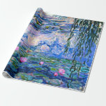 Monet, Water Lilies, 1919, Geschenkpapier<br><div class="desc">Water Lilies,  1919,  berühmtes Gemälde des Impressionisten Claude Monet</div>