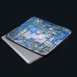 Monet, Water Lilies, 1919, Laptopschutzhülle<br><div class="desc">Water Lilies, 1919, famous painting by Impressionist artist, Claude Monet</div>