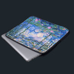 Monet, Water Lilies, 1919, Laptopschutzhülle<br><div class="desc">Water Lilies,  1919,  famous painting by Impressionist artist,  Claude Monet</div>