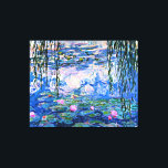 Monet - Water Lilies 1919, Leinwanddruck<br><div class="desc">Claude Monets berühmtes Gemälde,  Water Lilies,  1919.</div>