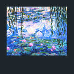 Monet - Water Lilies, 1919, Leinwanddruck<br><div class="desc">Claude Monets berühmtes Gemälde,  Water Lilies,  1919.</div>