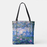 Monet - Water Lilies, 1919, rosa