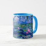 Monet: Water Lilies, 1919 Tasse<br><div class="desc">Claude Monet: Water Lilies Red,  1919,  Französisch Impressionismus Kunstwerk Kaffee Tasse.</div>