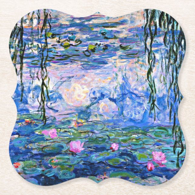Monet, Water Lilies, 1919, Untersetzer (Vorderseite)