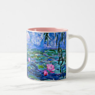 Monet: Water Lilies 1919 Zweifarbige Tasse