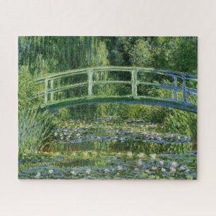 Monet- Water Lilies and Japenes Bridge Puzzle
