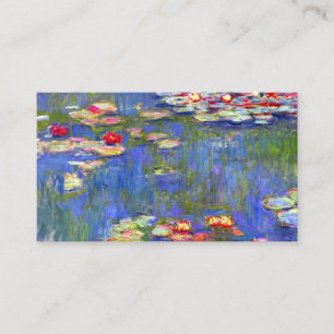 Monet Water Lilies  Begleitkarte