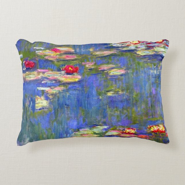 Monet Water Lilies Dekokissen (Vorderseite)