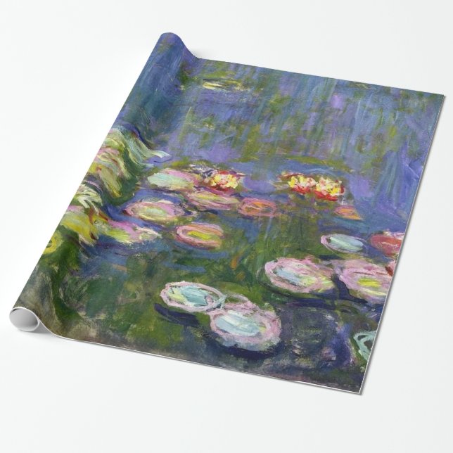 Monet Water Lilies Fine Art (1916) Geschenkpapier (Ungerollt)