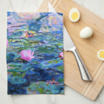 Monet, Water Lilies,  Geschirrtuch<br><div class="desc">Water Lilies,  berühmtes Gemälde von Claude Monet</div>