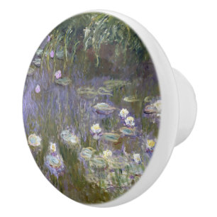 Monet Water Lilies Keramik Knob Keramikknauf