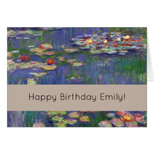 Monet Water Lilies Masterpiece Malerei