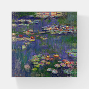 Monet Water Lilies Masterpiece Malerei Briefbeschwerer