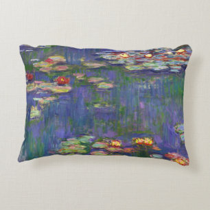 Monet Water Lilies Masterpiece Malerei Dekokissen