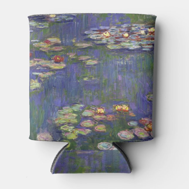 Monet Water Lilies Masterpiece Malerei Dosenkühler (Vorderseite)