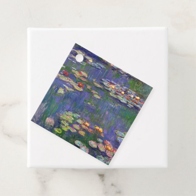 Monet Water Lilies Masterpiece Malerei Geschenkanhänger (Beispiel)