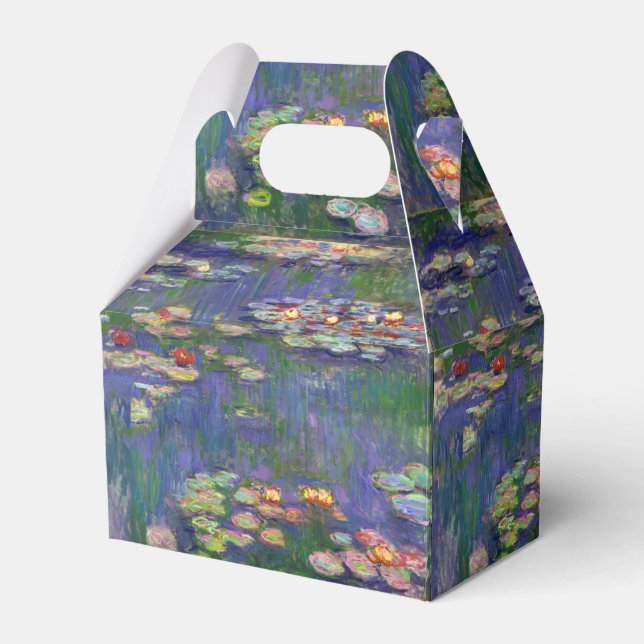 Monet Water Lilies Masterpiece Malerei Geschenkschachtel (Vorderseite)
