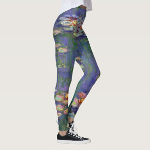 Monet Water Lilies Masterpiece Malerei Leggings