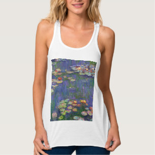 Monet Water Lilies Masterpiece Malerei Tank Top