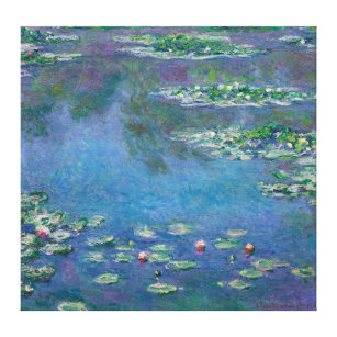 Monet Water Lilies Painting Leinwanddruck