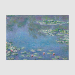 Monet Water Lilies Painting Seidenpapier