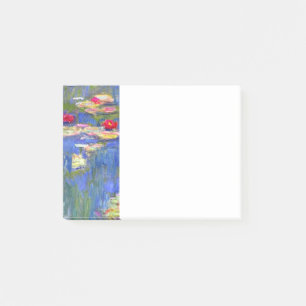 Monet Water Lilies Post-it Klebezettel