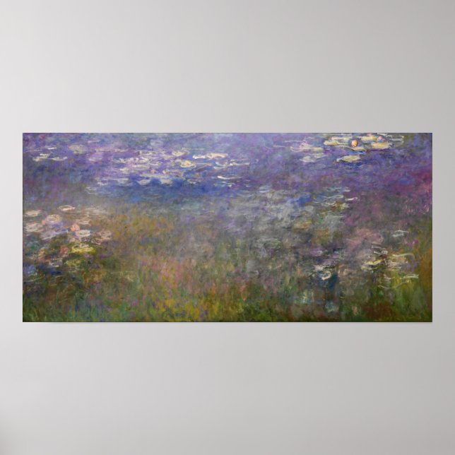 Monet - Water Lilies Poster (Vorne)
