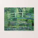 Monet Water Lilies und die japanische Brücke Puzzle<br><div class="desc">Water Lilies und japanische Brücke ist eine schöne schöne Kunst,  die von dem französischen Impressionisten Claude Monet c. 1895,  mit einer japanischen Brücke über seinen Seerosenteich.</div>