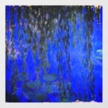 Monet Water Lilies und Weeping Willow Branches Fensteraufkleber<br><div class="desc">Fensterklammer mit Claude Monets Ölgemälde Water Lilies und Weeping Willow Branches (1919). Wasserlililien treiben in einem schönen blauen Teich unter einer weinenden Weide. Ein großartiges Geschenk für Fans von Impressionismus und französischer Kunst.</div>