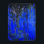 Monet Water Lilies und Weeping Willow Branches Magnet<br><div class="desc">Magnet mit Claude Monets Ölgemälde Water Lilies und Weeping Willow Branches (1919). Wasserlililien treiben in einem schönen blauen Teich unter einer weinenden Weide. Ein großartiges Geschenk für Fans von Impressionismus und französischer Kunst.</div>