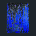 Monet Water Lilies und Weeping Willow Branches Magnet<br><div class="desc">Magnet mit Claude Monets Ölgemälde Water Lilies und Weeping Willow Branches (1919). Wasserlililien treiben in einem schönen blauen Teich unter einer weinenden Weide. Ein großartiges Geschenk für Fans von Impressionismus und französischer Kunst.</div>