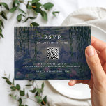 Monet Water Lilies Wedding RSVP Karte<br><div class="desc">Erstellen Sie Ihre eigenen personalisierten Hochzeitskarten mit Claude Monet Water Lilies Malerei</div>