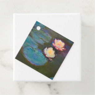 Monet Water Lily Lilies Pond Wasserlilien Malerei Geschenkanhänger
