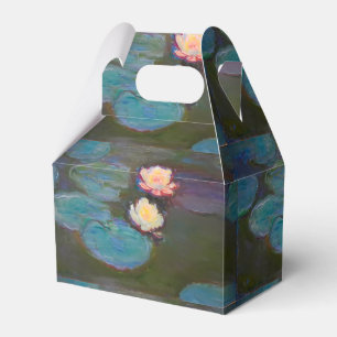 Monet Water Lily Lilies Pond Wasserlilien Malerei Geschenkschachtel