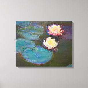 Monet Water Lily Lilies Pond Wasserlilien Malerei Leinwanddruck