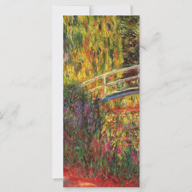 Monet Water Lily Pond and Water Irish Card (Vorderseite)