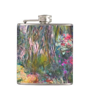 Monet Water Lily Pond Flachmann