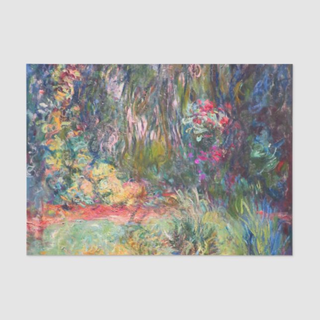 Monet Water Lily Pond Seidenpapier (Vorderseite)