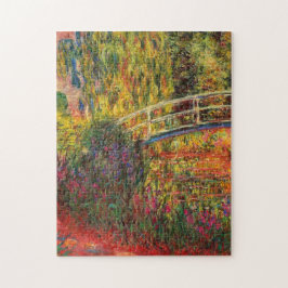 Monet Water Lily Pond und Water Irises Puzzle