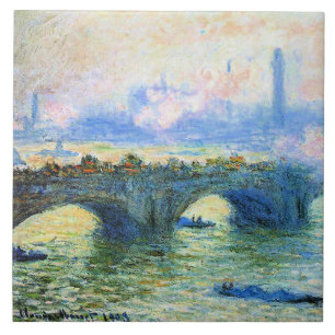 Monet - Waterloo Bridge, London, Fliese