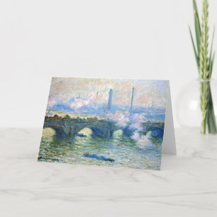 Monet - Waterloo Bridge, London, Karte