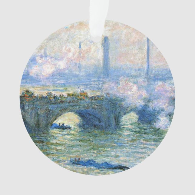 Monet - Waterloo Bridge, London, Ornament (Vorderseite)