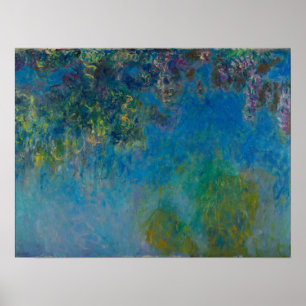Monet - Wisteria Poster