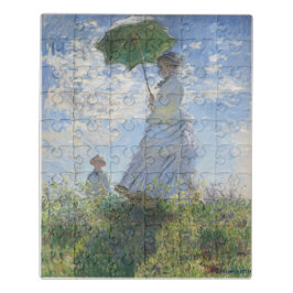 Monet Woman mit Parasol Puzzle